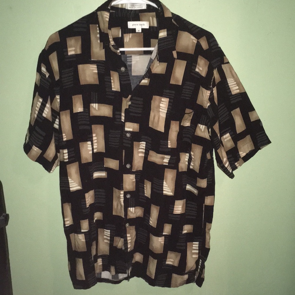 Geometric Hawaiian Shirt